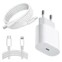 Carregador De Celular 30w Turbo Compatível Com Iphone 8 X Xr 11 12 13 14 Pro