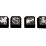 4 Keycaps Personalizadas, Lux,  League Of Legends
