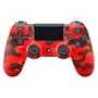 Controle Sem Fio Compatível Com Play4 Ps4 Playstation 4 / Slim / Pro / PC E Smart Tvs Samsung Verm.camuf