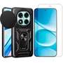 Capa Anel Move Para Redmi Note 15 Pro 5g + Pelicula Hidrogel Cor:preto