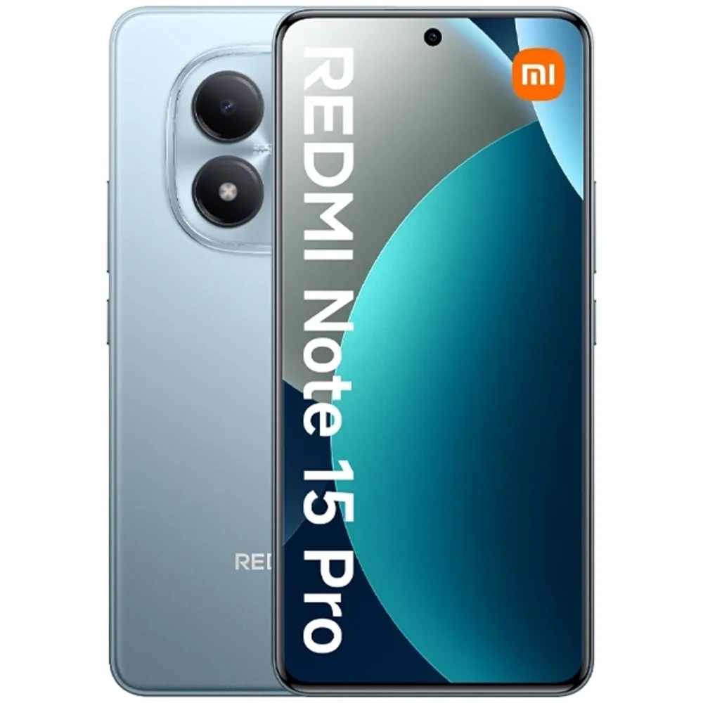 "Celular Xiaomi Redmi Note 15 Pro De 256gb 8GB Ram De 6.77"" 200+8mp 32mp - Glacier Blue (global)"